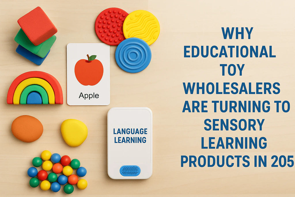 Why Educational Toy Wholesalers Are Turning to Sensory Learning Products in 2025