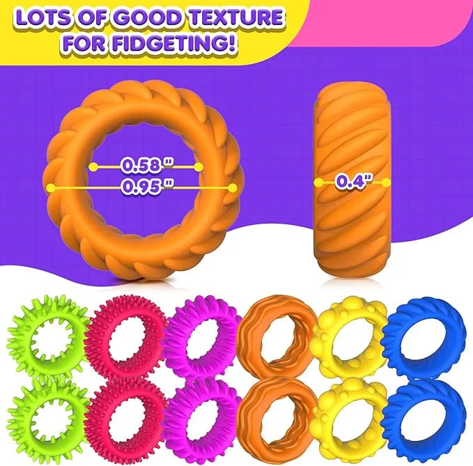 Sensorische fidget toys ringen, fidget rings, sensorische – let's Sensorische fidget toys ringen, fidget rings, sensorische – let's