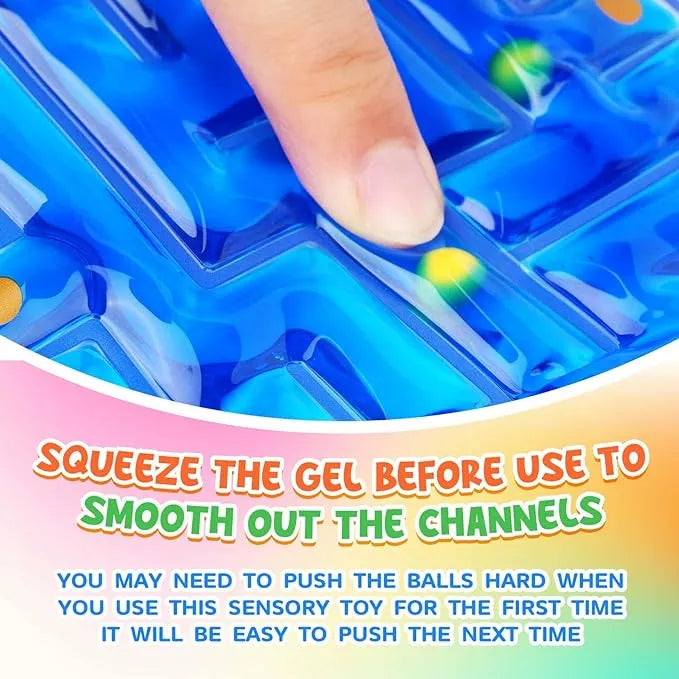 IPIDIPI TOYS Gel-Filled Maze Puzzle – Sensory Togo